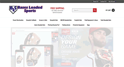 Desktop Screenshot of basesloadedsportsllc.com